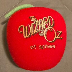 Red Apple-Shaped Wizard of Oz and plastic cup (from the Sphere)